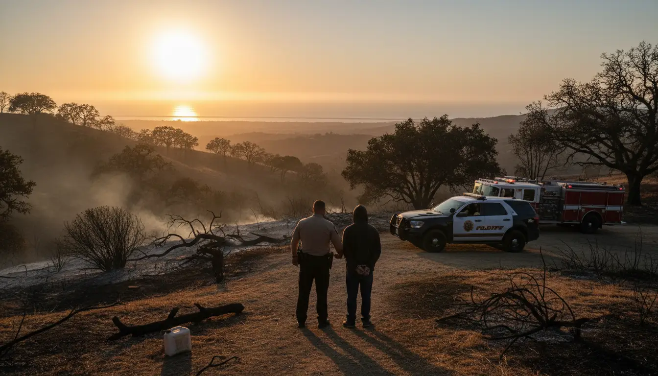 Teen arrested for arson near Goleta