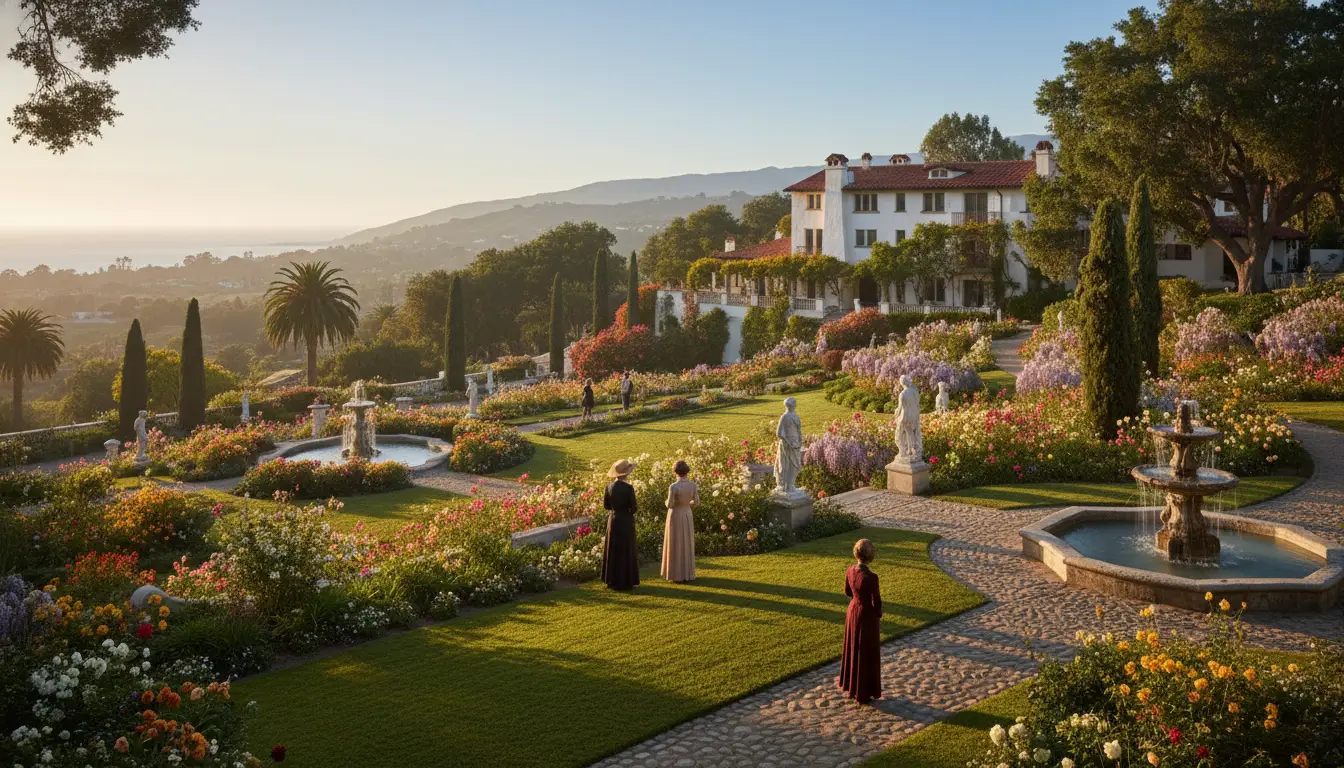 The Glorious Gardens of Santa Barbara and Montecito — on Full Display 100 Years Ago 
