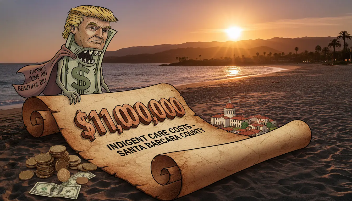 Trump’s ‘One Big Beautiful Bill’ Threatens Santa Barbara County with $11 Million a Year in New Indigent Care Costs