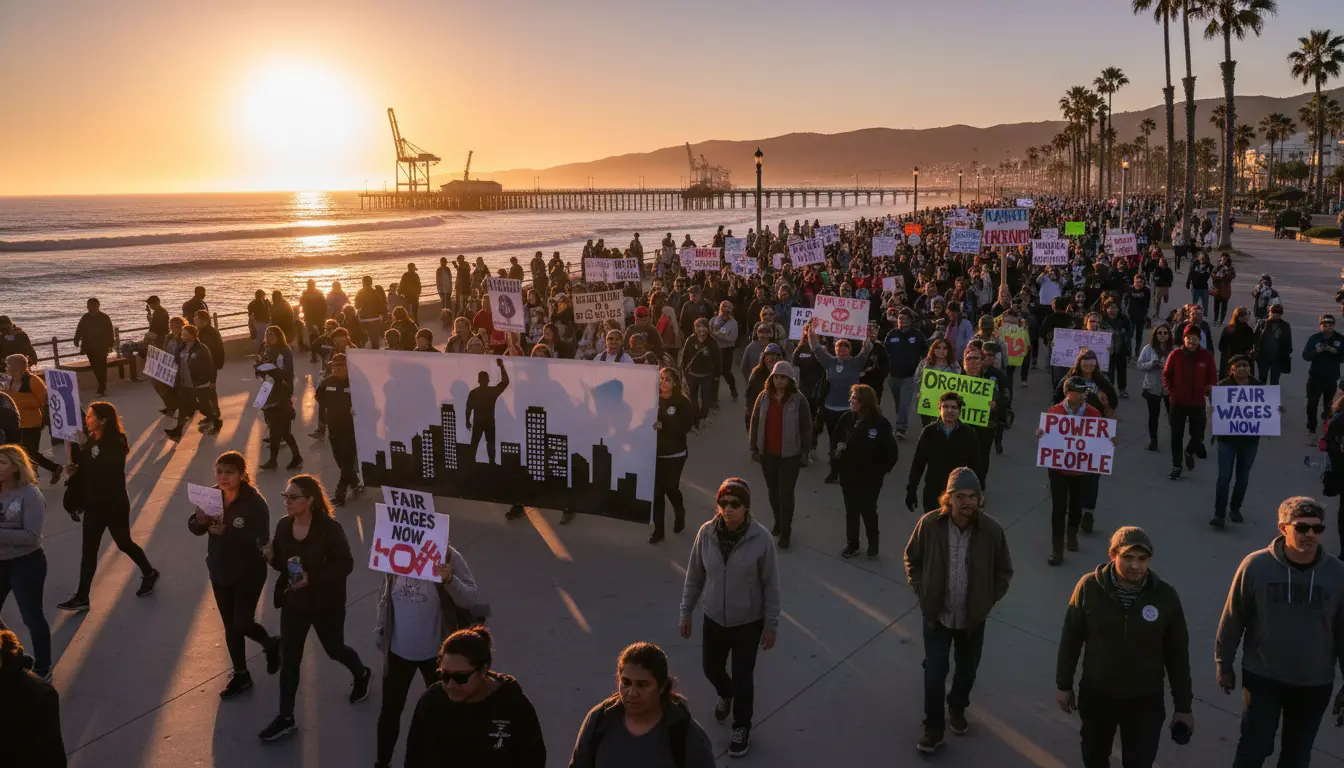 Ventura May Day Rally Friday: Workers Over Billionaires