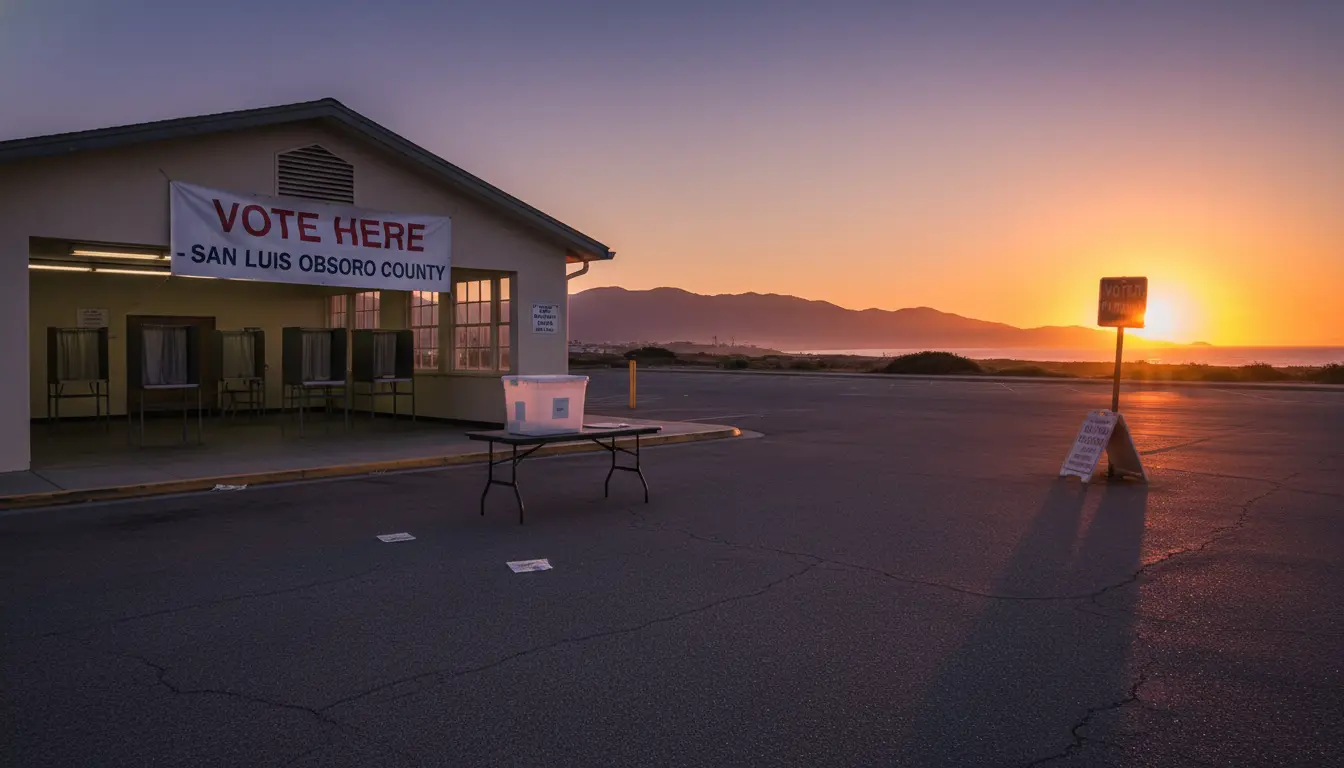 Voter turnout remains low in San Luis Obispo County