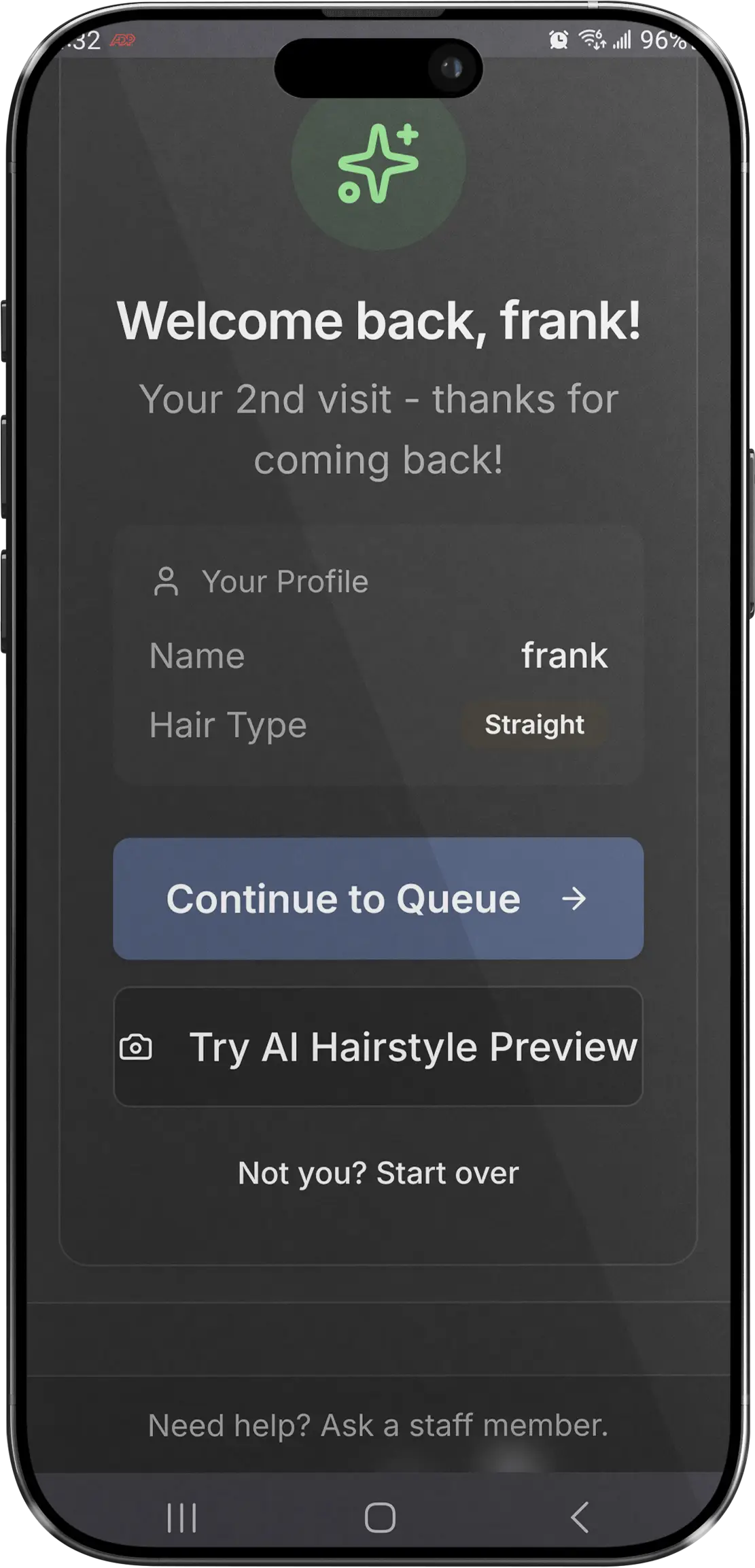 ChairSlot App Screenshot 2
