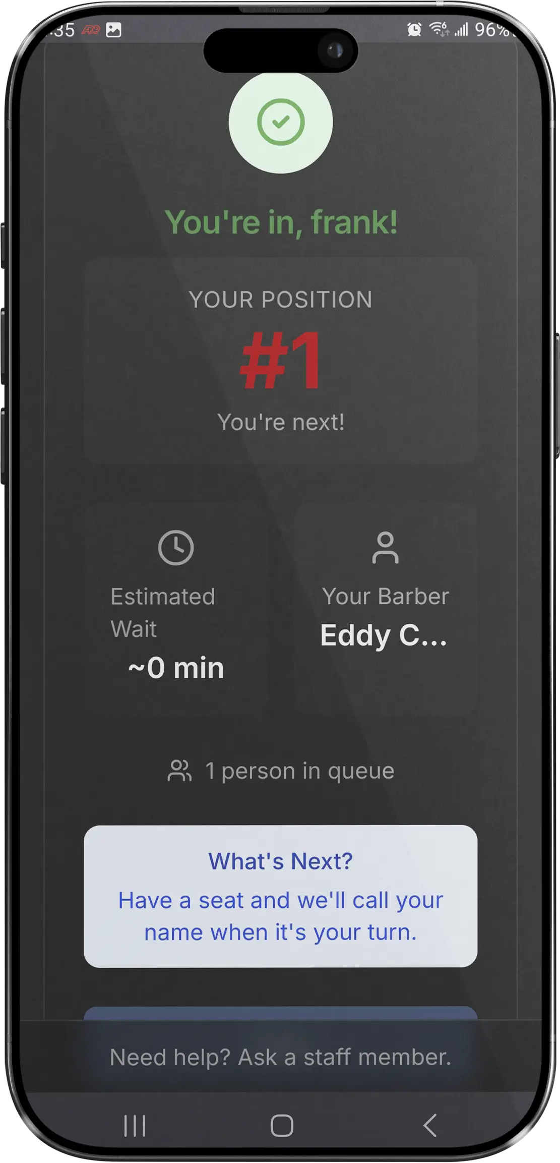ChairSlot App Screenshot 7