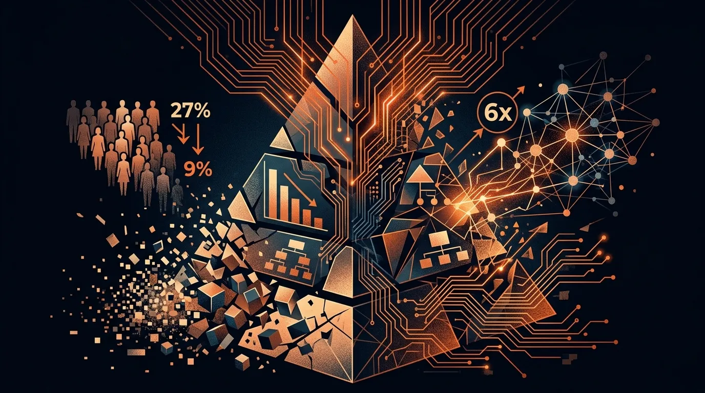 Anthropic's own data shows junior hiring already gutted by AI