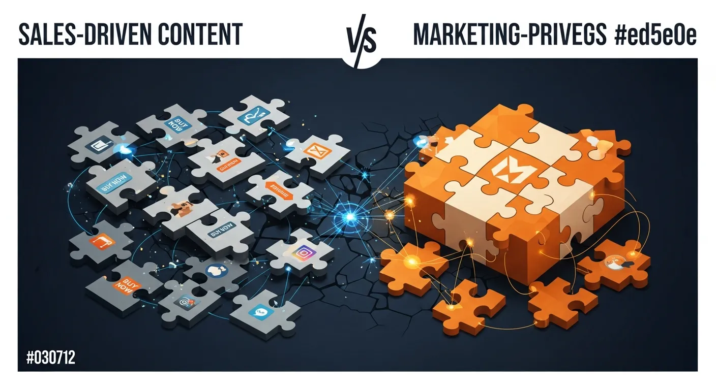 The Hidden Cost of Letting Sales Control Your Content